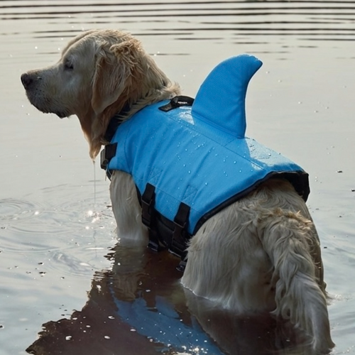 Summer Tails Shark Vest